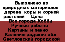 Выполнено из природных материалов: дерева, коры и корней растений. › Цена ­ 1 000 - Все города Хобби. Ручные работы » Картины и панно   . Калининградская обл.,Светловский городской округ 